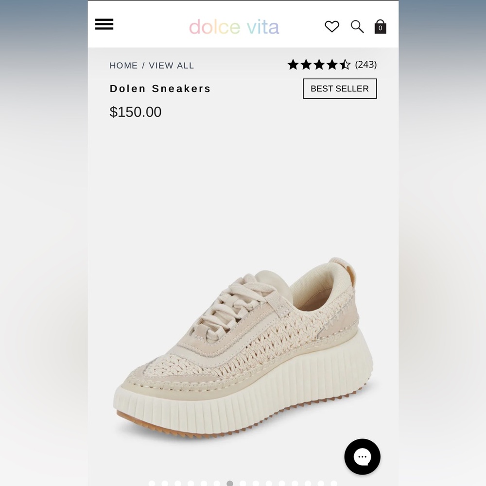 Sandstone Knit Dolce Vita Sneakers